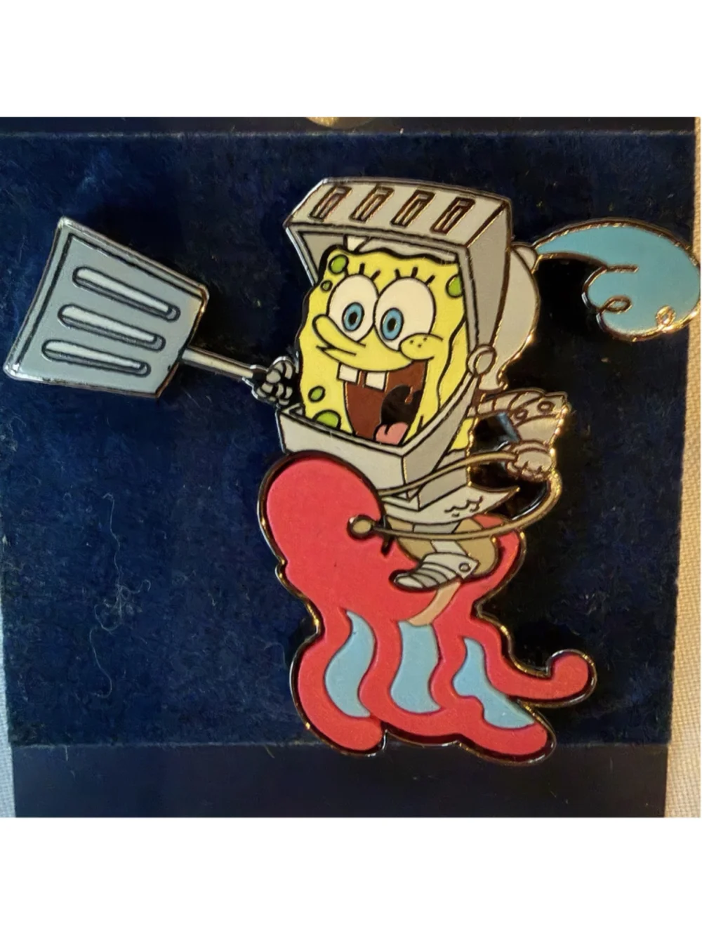 RARE HTF NIP Universal Studios SpongeBob SquarePants Jellyfish Trading Pin